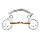 Wędzidło Fager "Axel Sweet Gold Kimblehook" 14 mm
