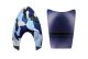 Przedni i tylny panel do kasku KEP Vikings Collection Blue