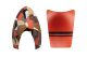 Przedni i tylny panel do kasku KEP Vikings Collection Orange