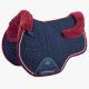 Czaprak skokowy Premier Equine "Merino CC European Saddle Pad" Navy/Burgundy