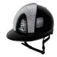Kask KEP Cromo 2.0 Polish black/Vanity silver/Polo visor/Kep logo black zircons