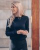 Sweter FAGER Charlie Cashmere & Merino Wool Navy