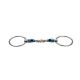 Wędzidło z zabawką Trust ''Sweet Iron loose ring brass ring'' 16 mm