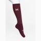 Skarpetki Maximilian Equestrian "Flag Riding Socks" Burgundy 24h