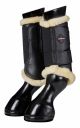 Ochraniacze LeMieux "Fleece Brushing Boots" Black/Natural