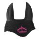 Nauszniki Veredus "Fly Fringe" Black/Pink