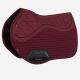 Czaprak skokowy LeMieux "Soft Shell Anti Slip EuroJump Square" Burgundy 24h