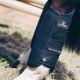 Ochraniacze crossowe tylne Kentucky "Eventing Boots Air Tech" Black