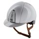 Kask KEP Cromo 2.0 Polish White/Standard Visor/Beige Strap