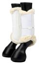 Ochraniacze LeMieux "Fleece Mesh Brushing Boot" White