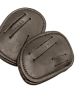 Podkładki skórzane pod hackamore Fager "Max Pad" Brown
