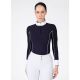 Koszulka konkursowa z długim rękawem Maximilian Equestrian "Nova Long" Navy