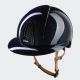 Kask KEP Italia SMART NOVA/ Metal Polish Blu/ Polo Visor/ Beige Straps