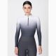 Koszulka Maximilian Equestrian "Ombré Base Layer Long" Graphite