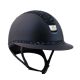 Kask Samshield "Miss Shield Shadowmatt" Mat Blue/Crystal Leaf Top/Crystal Leaf Band/Swarovski 5* 2.0