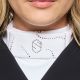 Plastron Samshield "Crystal Ferna" wiosna/lato 2026 Light Chrom