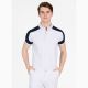 Koszulka konkursowa męska Maximilian Equestrian "Pivot" White/Navy