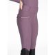 Legginsy młodzieżowe Maximilian Equestrian "Pro YR" Plum