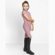 Legginsy młodzieżowe Maximilian Equestrian "Pro YR" Rose Taupe