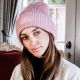 Czapka Kentucky "Beanie Glitter" Old Rose