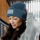 Czapka Kentucky "Beanie Rubber Logo" Light Blue