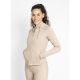 Bluza Maximilian Equestrian "Reflection Zip Hoodie" Beige