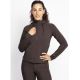 Bluza Maximilian Equestrian "Reflection Zip Hoodie" Chocolate