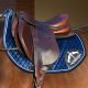 Czaprak skokowy Veredus "Saddlecloth Jumping S1 Velvet" Blue