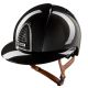 Kask KEP Cromo 2.0 Shine Black/ Polo Visor/Beige Strap
