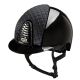 Kask KEP Cromo 2.0 Polish Black /Milano Cross with Swarovski Silver Night/Swarovski Silver Night/Standard Visor 