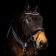 Ogłowie Lovequestrian "Salt&Pepper" Black 24h