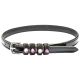 Paski do ostróg Imperial Riding "Pardouz" Black Lack Amethyst 24h