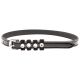 Paski do ostróg Imperial Riding "Pardouz" Black Lack Chrystal