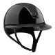 Kask Samshield "Miss Shield Shadowmatt" Glossy Black/Chrome Black/Alcantara Top/Crystal Fabric Black 2.0
