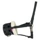 Kaganiec z futerkiem Imperial Riding Black/White 24h