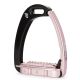 Strzemiona młodzieżowe Tech Stirrups "Venice Children" Black/Pink