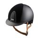 Kask KEP Cromo 2.0 Textile Black /Velvet Black /Standard Visor / Beige Strap