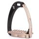 Strzemiona skokowe Tech Stirrups "Venice Sloped M" Black/Rosegold