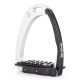 Strzemiona skokowe Tech Stirrups "Venice Sloped M" Silver/Black