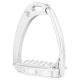 Strzemiona skokowe Tech Stirrups "Venice Sloped M" Silver/Silver