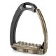 Strzemiona skokowe Tech Stirrups "Venice Sloped Evo" Black/Brown