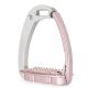 Strzemiona młodzieżowe Tech Stirrups "Venice Children" Silver/Pink