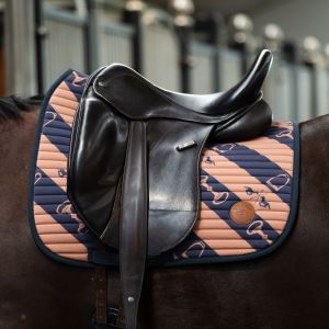 Czaprak ujeżdżeniowy HV Polo "Gwenny" Navy/Camel