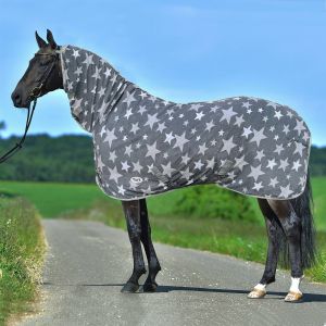 Derka polarowa z kapturem York "Stars"