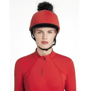 Czapka na kask LeMieux "Classique Pom" Chilli 24h