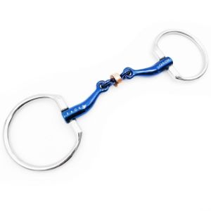 Wędzidło Fager "Sally Titanium Fixed Rings" 14 mm 24h