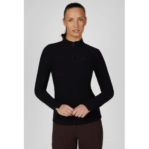 Bluzka funkcyjna Pikeur Selection "Function Zip" jesień/zima 2026 Black