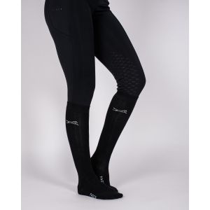 Podkolanówki Fager "Robin Riding Socks" Black
