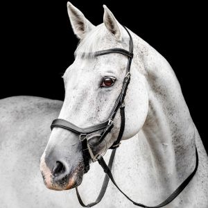 Ogłowie Horseware "Micklem Competition Bridle LC" Black