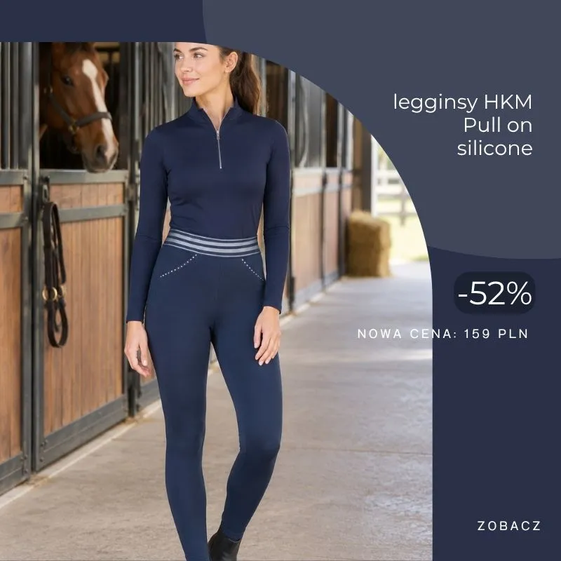 Legginsy HKM "Pull On Silicone"